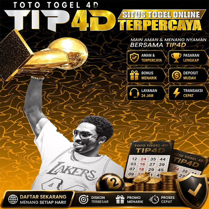 Bergabunglah dengan Tip4D, situs togel online terpercaya dengan 
