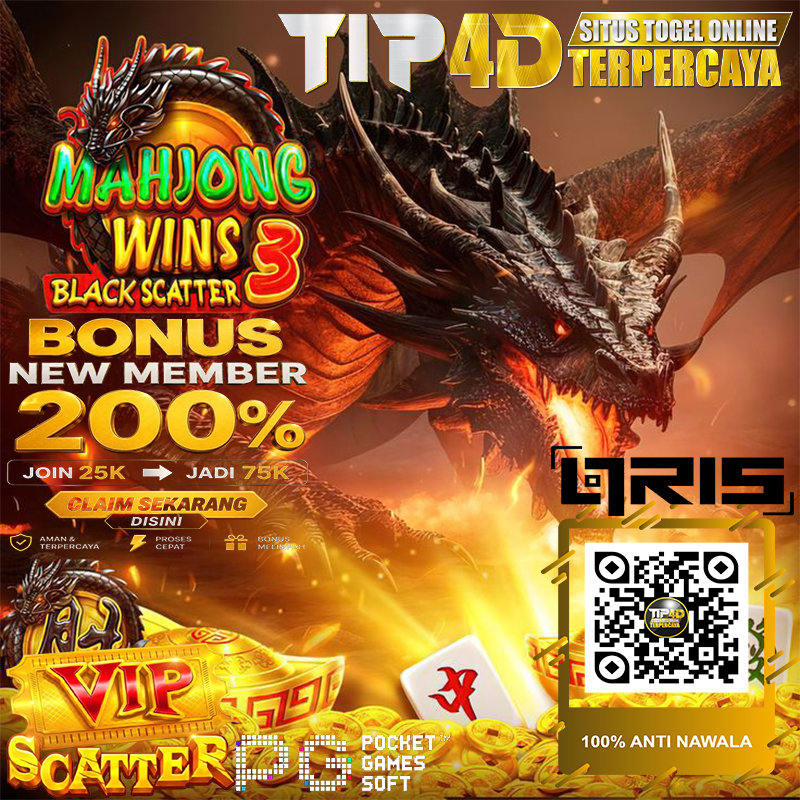 TIP4D menawarkan BONUS NEW MEMBER 200% – bonus